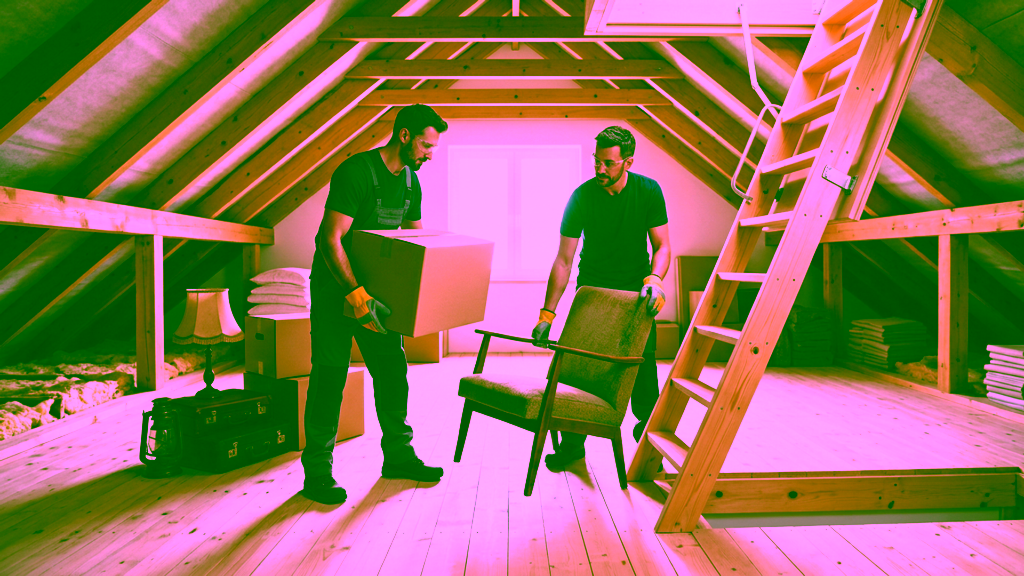 Attic Cleanout: How to Clean Out an Attic Safely (Tips & Junk Removal Guide)