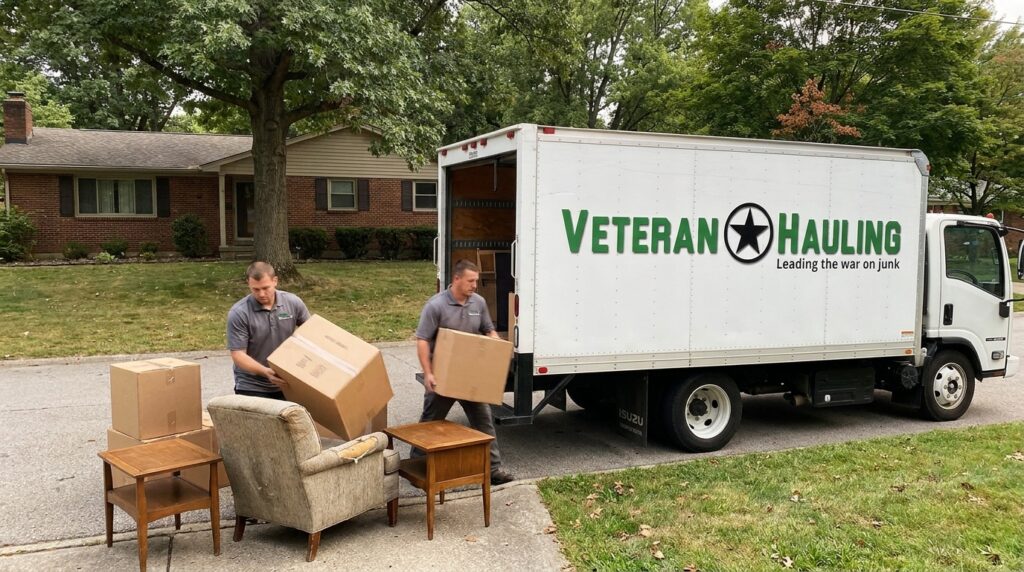 Veteran Hauling crew loading=