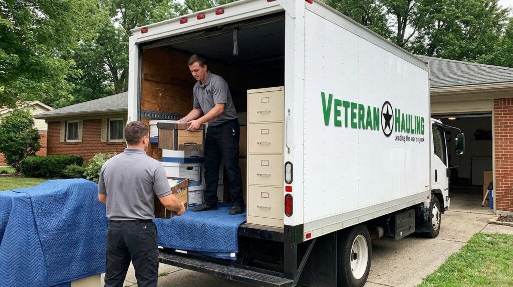 Veteran Hauling crew loading=