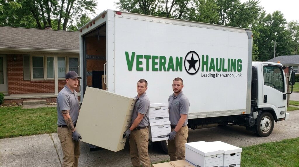 Veteran Hauling crew loading=